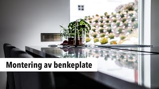 9 Epoq kjøkken – Quartz benkeplate [upl. by Walli311]