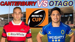 Canterbury vs Otago MITRE 10 CUP Live Reaction Not Showing Game [upl. by Sirac841]