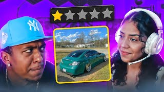 Taywavy amp Steph React to Stance Cars [upl. by Danelle]