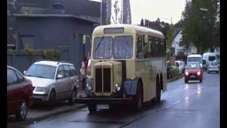 Historischer Büssing Schnauzbus der Rheinbahn [upl. by Donielle]