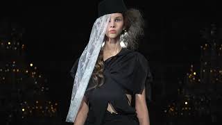 Yohji Yamamoto womens spring summer 2025 fashion show [upl. by Olegnad]