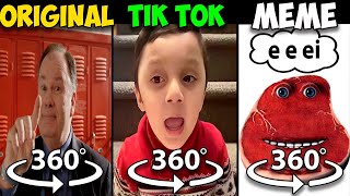 360° VR e e ei im on vacation Original vs Tik Tok vs Meme [upl. by Isacco]