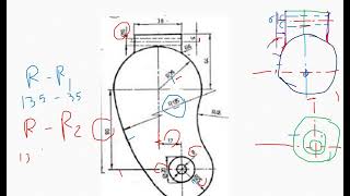 Engineering Drawing Tangency part 2 [upl. by Yand]