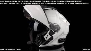 Sena Outrush R Modular Smart Helmet  User Review [upl. by Uot]