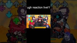 Ugh reaction fnf meme fridaynightfunkinmeme fridaynightfunkinreaction fnfreaction [upl. by Stenger]