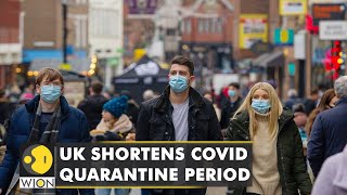 UK shortens Covid19 selfisolation period to 5 days after medical reviews Coronavirus  World News [upl. by Bozovich]