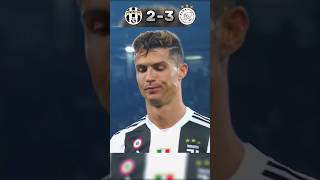 Ajax 🇳🇱 vs Juventus 🇮🇹  Champions league 2019 shorts football youtube [upl. by Nikkie]