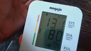 How to check my blood pressure monitor by Maguja [upl. by Nnainot]