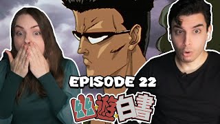 TOGURO BROTHERS Yu Yu Hakusho REACTION  Episode 22 [upl. by Anirual]