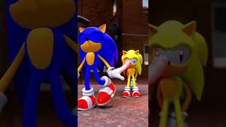 Sonic M3GAN vs Wednesday funnyshorts sonic sonicthehedgehog [upl. by Arramat]