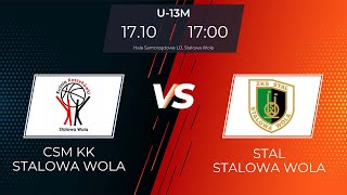 CSM KUŹNIA KOSZYKÓWKI STALOWA WOLA  STAL STALOWA WOLA [upl. by Hoye829]