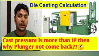 How to Calculate Die Casting Cast Pressure 1st phase HPDC [upl. by Kcirnek]