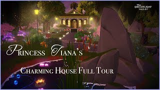 PRINCESS TIANA’S CHARMING HOUSE NEW BUILD ✨Disney Dreamlight Valley✨ [upl. by Rasia]