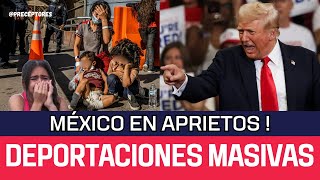 MEXICO LISTO PARA RECIBIR DEPORTADOS DE EEUU [upl. by Grady796]