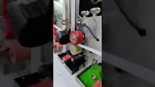 Automated toothpick packing machine with logo printing machine automation [upl. by Ardnekat]