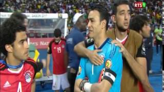 Le gardien de but Égyptien hassan el hadary en larmes [upl. by Kathryn]