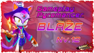 Gameplay with the Pyromancer Blaze SFSB sonicforcesspeedbattle sonicforcesmobile [upl. by Dillie]