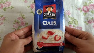 Quaker Oats Unpacking Review [upl. by Killoran]