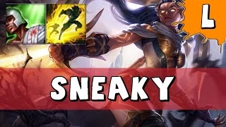 C9 Sneaky as Vayne vs Lucian ADC  S6 Preseason Challenger SoloQ  League of Legends [upl. by Larrej998]