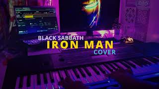 Iron Man  Black Sabbath Cover  Retrocop86  Yamaha PSR E263 [upl. by Dnalevets]