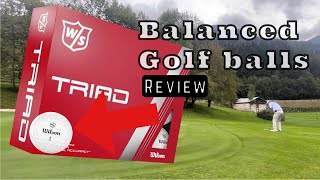 Wilson Triad Golf Ball Review 2024 [upl. by Magbie]