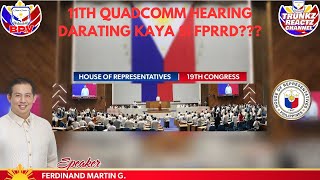 11TH QUAD COMM HEARING PAGHAHARAP NG CONGRESS AT PRES DUTERTE [upl. by Gnanmos901]