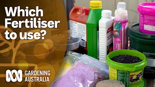 Which fertiliser to use  Gardening 101  Gardening Australia [upl. by Yar]