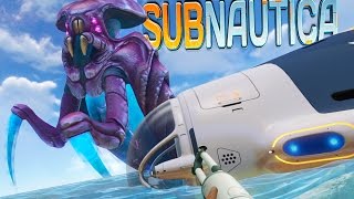 Subnautica  WARPER LEVIATHAN IS FRIGGEN HUGE BABY SEA DRAGON  Subnautica Gameplay [upl. by Gnes]