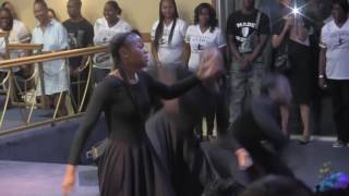 Jekalyn Carr Bigger praise dance [upl. by Ancilin235]