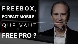 Freebox forfait mobile  que vaut la marque Free Pro [upl. by Eednak]