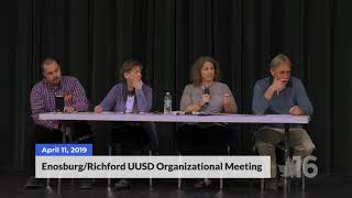 EnosburgRichford UUSD Organizational Meeting  41119 [upl. by Jasper]