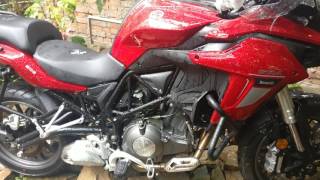 BENELLI 500 TRK ADVENTURE BIKE IN NEPAL [upl. by Cannice826]