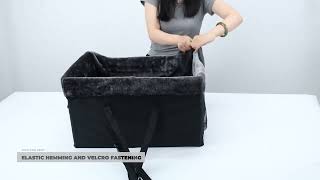 Dog Booster Seat install video [upl. by Eseenaj]