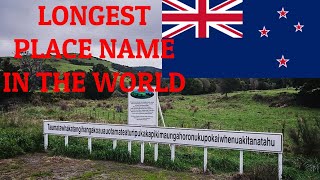 THE LONGEST PLACE NAME IN THE WORLD 2022 [upl. by Kcirde625]