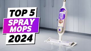 Top 5  Best Spray Mop 2024  Best Mop For Floor Cleaning [upl. by Ahsiliw]