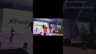 Maxy KhoiSan  Hellow My Baby Pusha Bw Live Performance [upl. by Wiltsey]