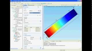 MEMS COMSOL 42 Tutorial 15 [upl. by Yort556]