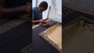 Learn Block Printing Today 🎨✋ BlockPrint ArtTips DIY [upl. by Averir486]