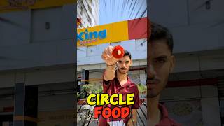 Circle shape food challenge 😋 minivlog cheepest vlog viralvideo haiderjanivlogs [upl. by Edmead]