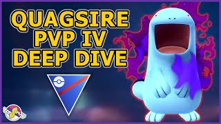 QUAGSIRE PVP IV DEEP DIVE  Pokémon GO [upl. by Mima]