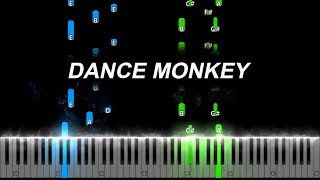 Tones and I  Dance Monkey Piano Tutorial [upl. by Meibers]