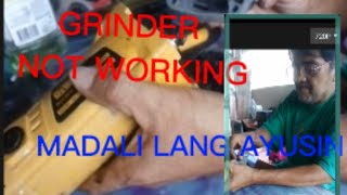 HOW TO FIX GRINDER NOT WORKING by LM repair vlog [upl. by Pincince]