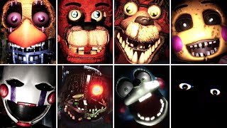 FNAF Rewritten 87  All Jumpscares [upl. by Lirba110]