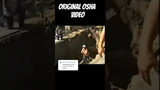 Original Osha quotCant be down there vidquot Concrete Catastrophe concrete shorts [upl. by Orban421]