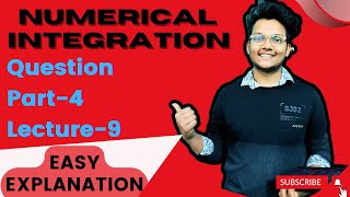 Numerical Integration  Questionp4  Engineering Mathematics [upl. by Aggappe]