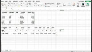 How to Transpose Data transposedata excel data [upl. by Stearns100]