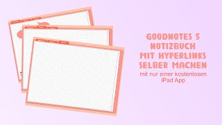 Wie ihr Notizbücher mit Hyperlinks auf dem iPad erstellen könnt  Keynote Tutorial [upl. by Ednalrym576]