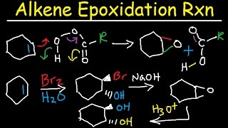 Alkene Epoxidation Reaction Mechanism  Peroxy Acid MCPBA [upl. by Idola828]