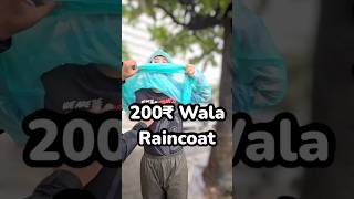 Waterproof Raincoat just for 200₹  Rain Cheater Comparison 🤩 [upl. by Elocen412]