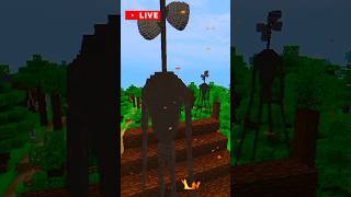 Siren Head Minecraft PE shorts minecraft mcpe sirenhead viral [upl. by Krid893]